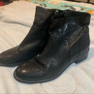 Franco Sarto Benny Leather Booties